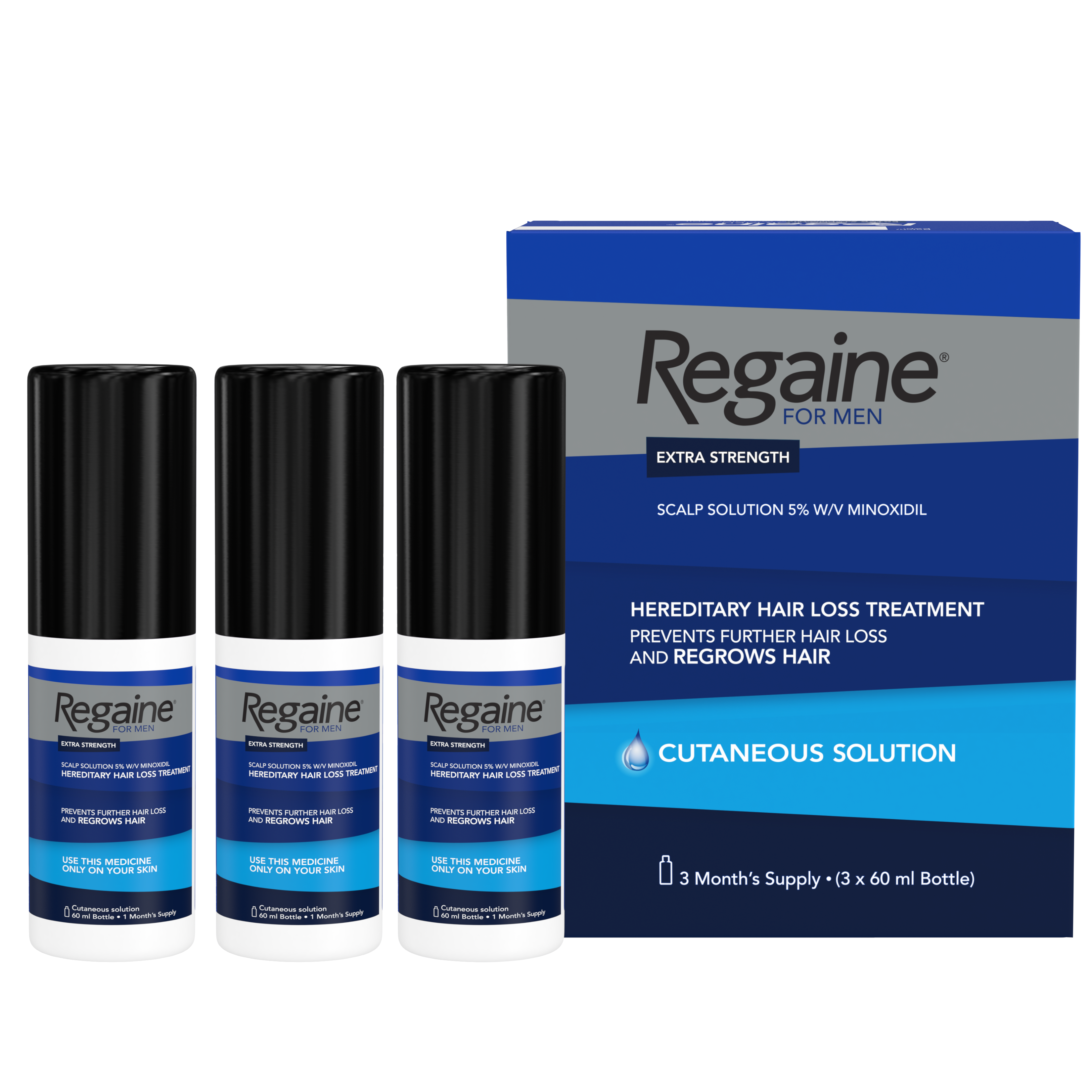 REGAINE® for Men Hair Loss Solution | REGAINE®
